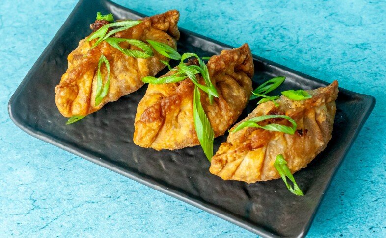 Гёдза во фритюре