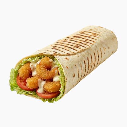 Шаурма Посейдон с креветками