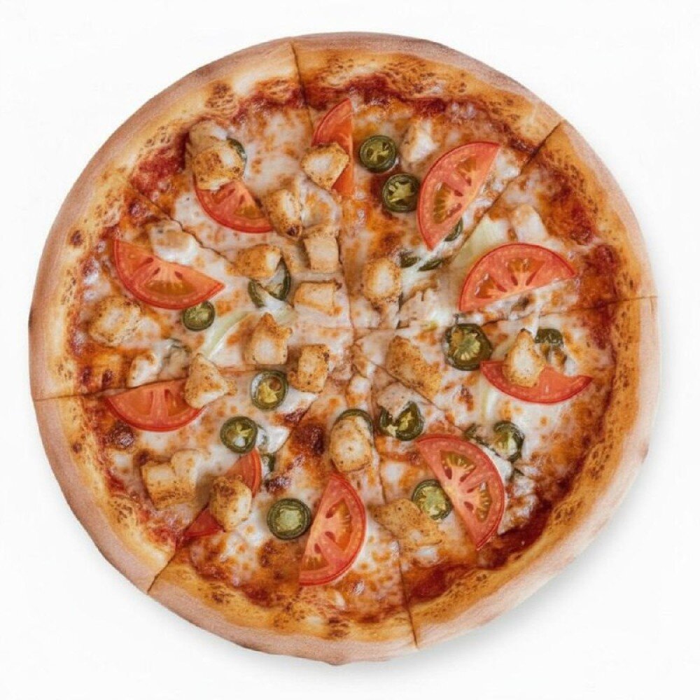 Пицца Курица и халапеньо 25см