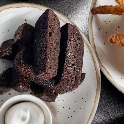 Гренки бородинские