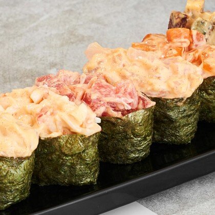 Гункан с креветкой