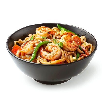 Фунчеза с креветками