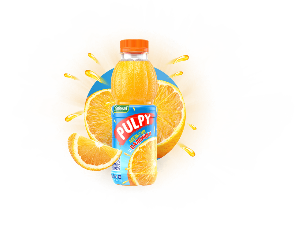 Сок Pulpy «Апельсин»