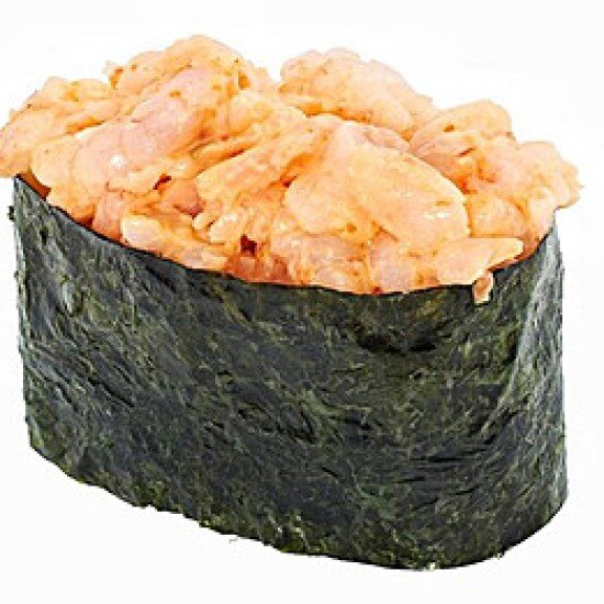 Запеченные суши с креветкой