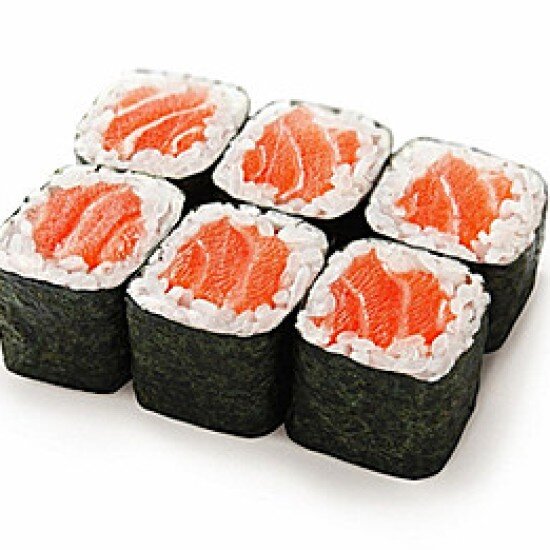 Мини ролл «Копченый лосось»