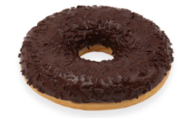 Донат Шоколадная глазурь