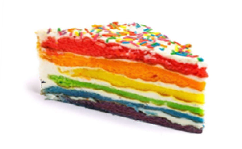 Торт Радуга