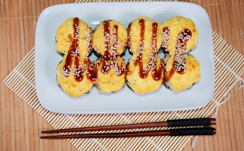 Запечённый ролл «Микадо»