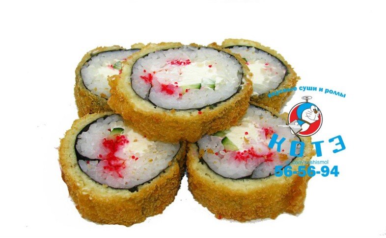 Мини-ролл «Эби темпура»