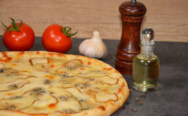 Пицца «Груша Дор-Блю»