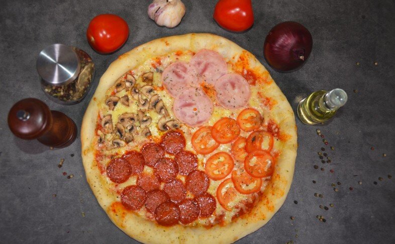 Пицца «4 вкуса»