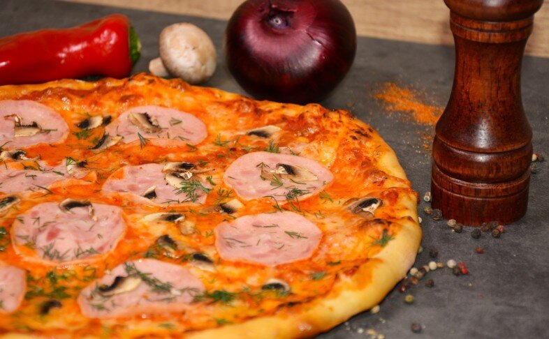 Пицца «Ветчина-Грибы»