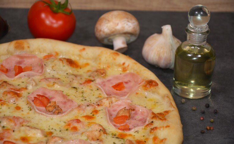 Пицца «Цыпленок сливочный»