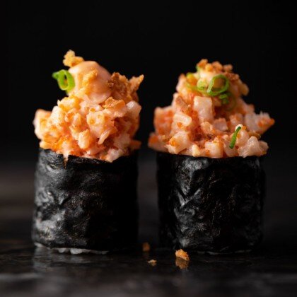 Гункан с креветкой