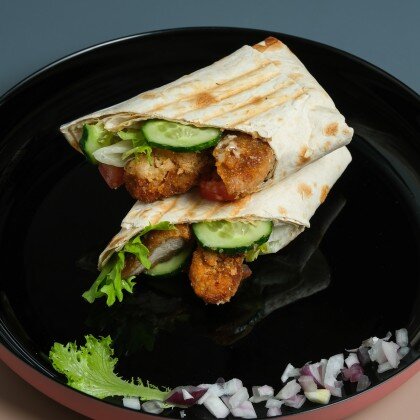 Цезарь-ролл в лаваше