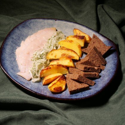 Селедочка с картофелем