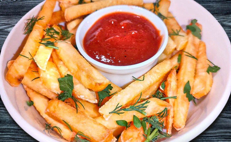 Картофель Фри с фирменным соусом