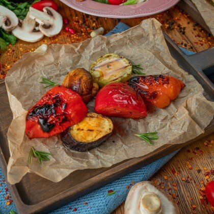 Томаты на гриле