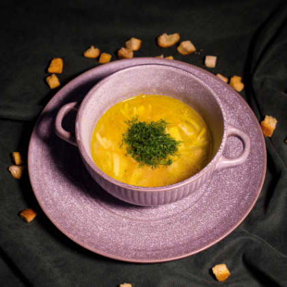 Суп куриный по-домашнему