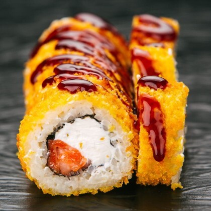 Ролл Сливочный лосось (8шт)