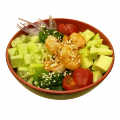 Поке с креветкой