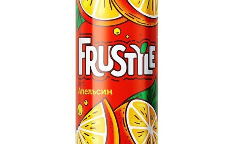Газированный напиток Frustyle Апельсин