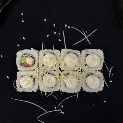 Ролл «Цезарь с креветкой»