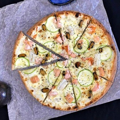 Пицца «Море и Горы»