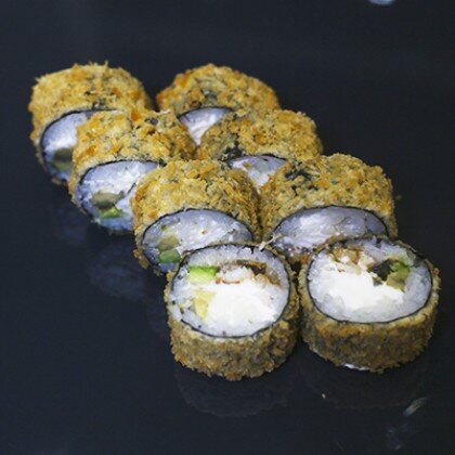 Ролл с угрем горячий