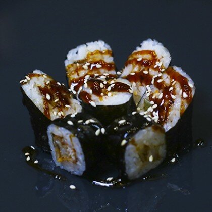 Мини ролл с угрем