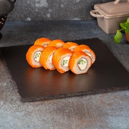 Ролл «Филадельфия классика с огурцом»