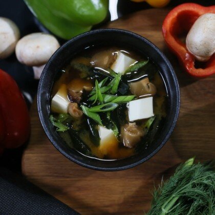 Мисо с лососем