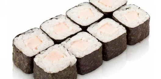 МИНИ РОЛЛ С КОПЧЕНОЙ КУРОЧКОЙ