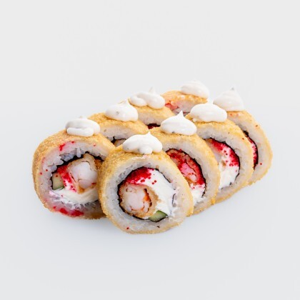 Ролл бешеная креветка темпура