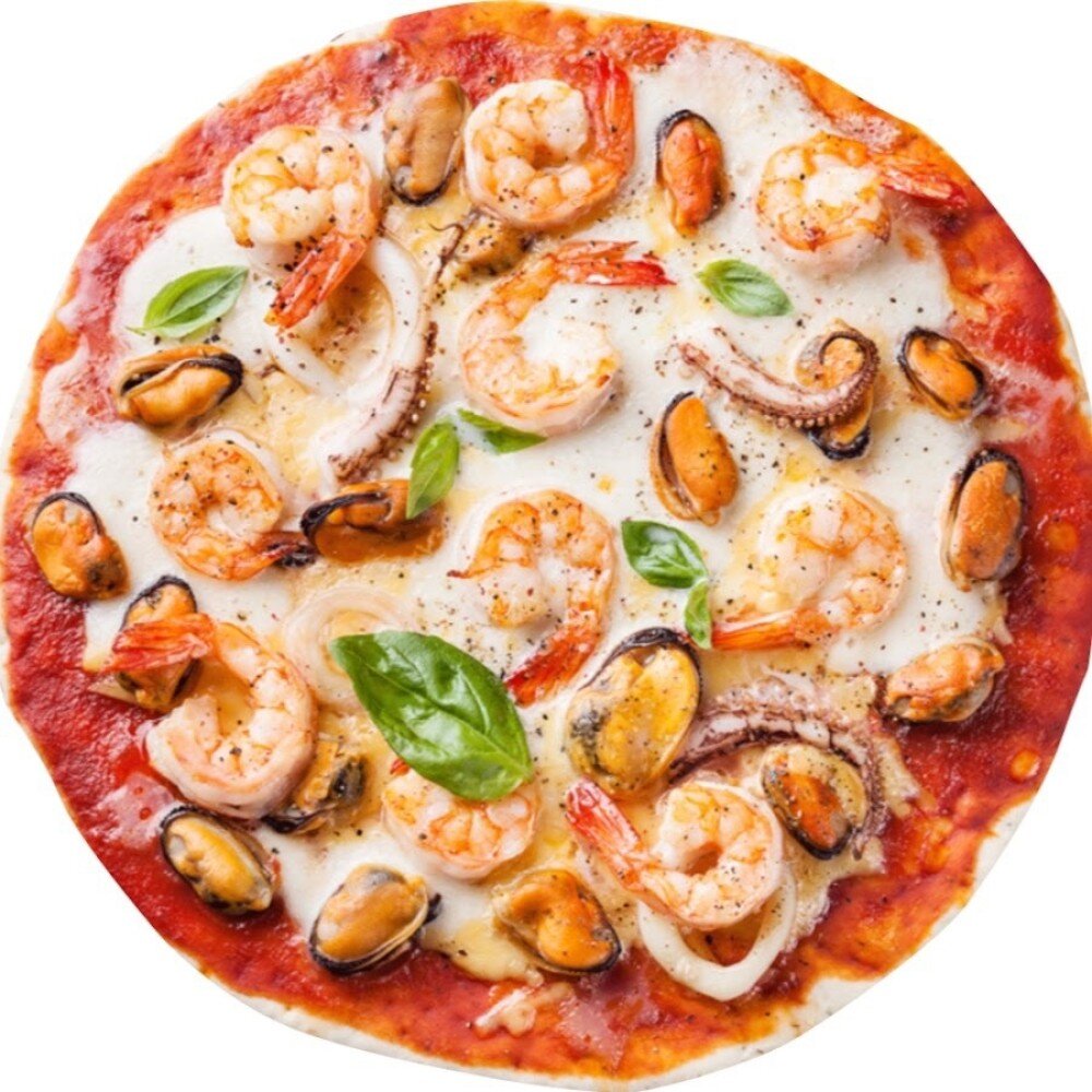 Frutti di mare пицца с морепродуктами