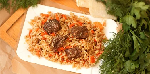 Плов с говядиной