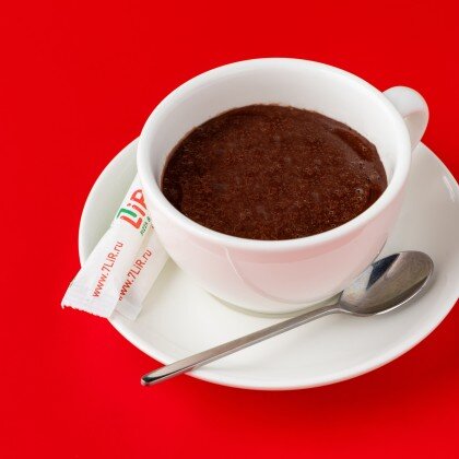 Десерт "Горячий шоколад"