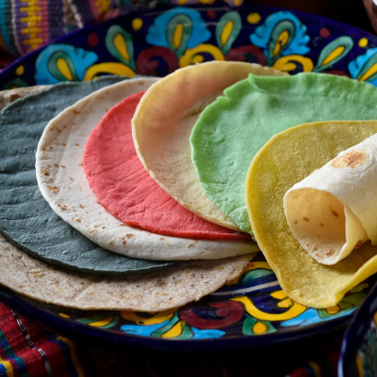 Лаваш цветной