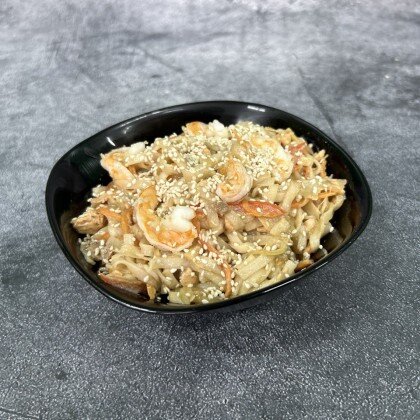 Лапша WOK с морепродуктами