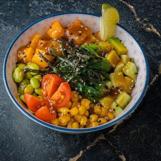 Поке Лосось