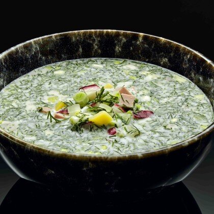 Окрошка домашняя