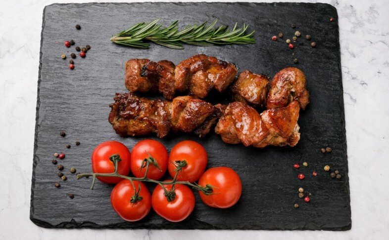 Шашлык  шея