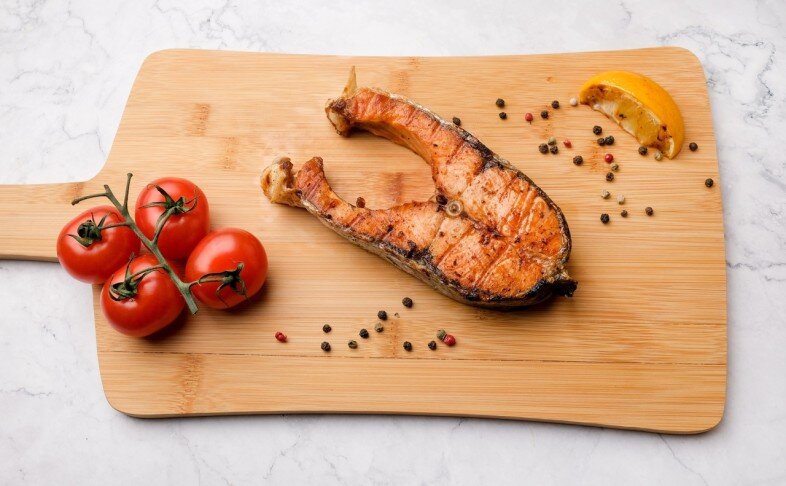 Стейк семга