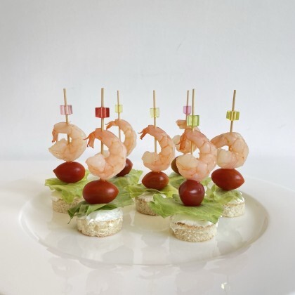 С креветкой