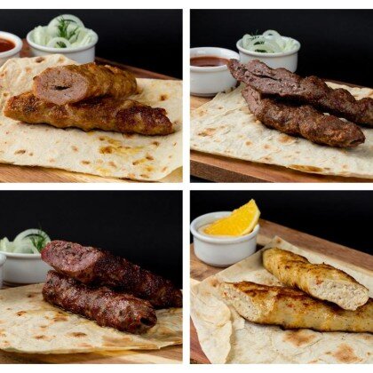 Большое ассорти люля-кебаб