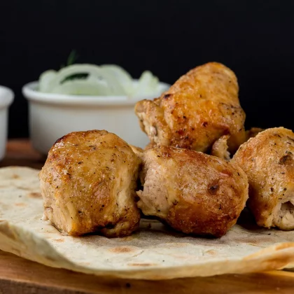 Шашлык из куриного филе