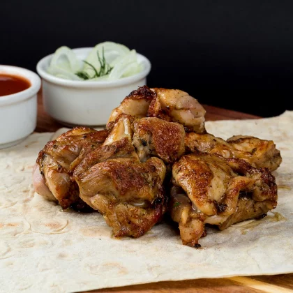 Шашлык из куриного бедра