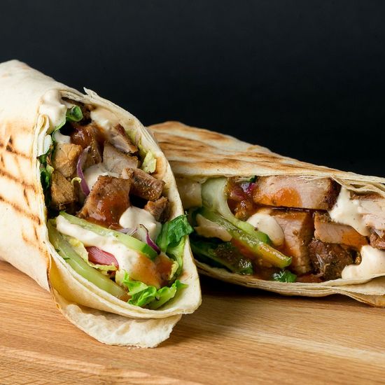 Шаурма со свининой