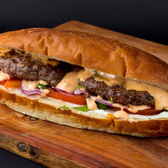 Дурум с бараньей котлетой