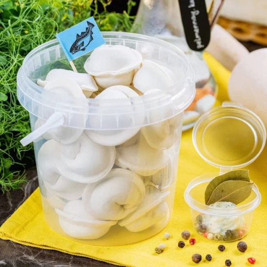 Пельмени рыбные с белой рыбы (треска)